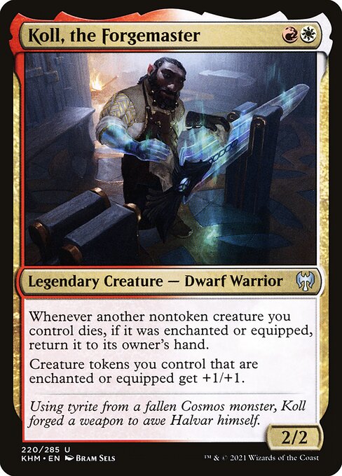 Koll, the Forgemaster - Kaldheim Magic card