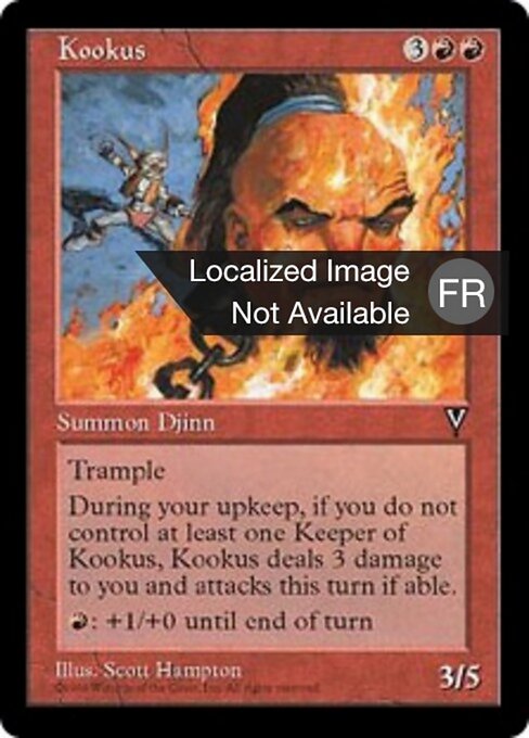 Kuinous (Kookus) - Visions (#86) - Illustrated by Scott Hampton - Magic: The Gathering Card