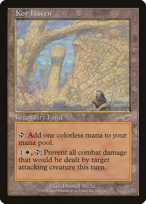 Kor Haven - Nemesis Magic card