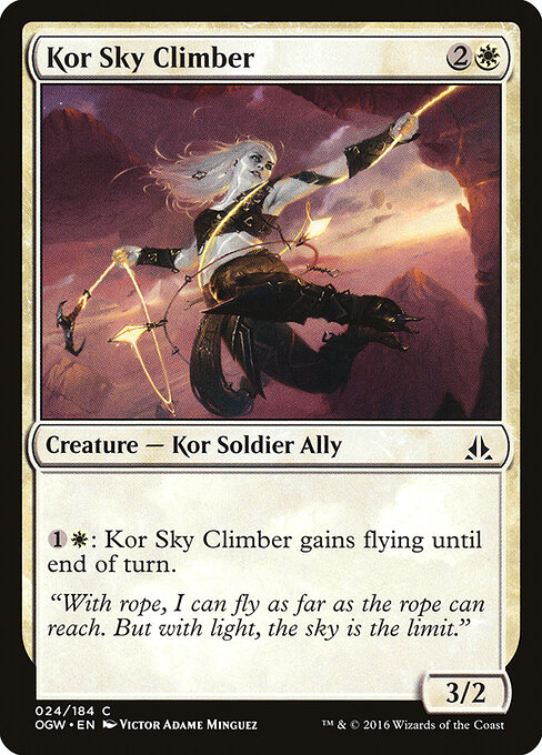 Kor Sky Climber - Oath of the Gatewatch Magic card