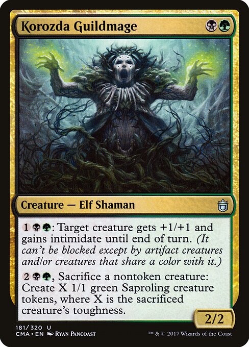 Korozda Guildmage - Commander Anthology Magic card