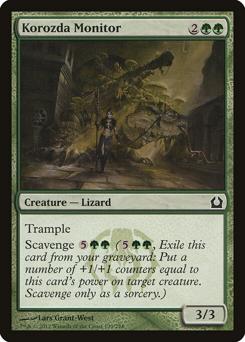 Korozda Monitor - Return to Ravnica Magic card