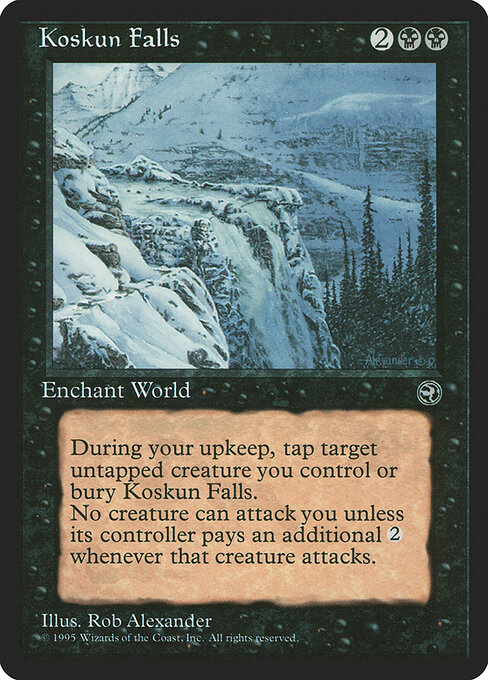 Koskun Falls - Homelands Magic card
