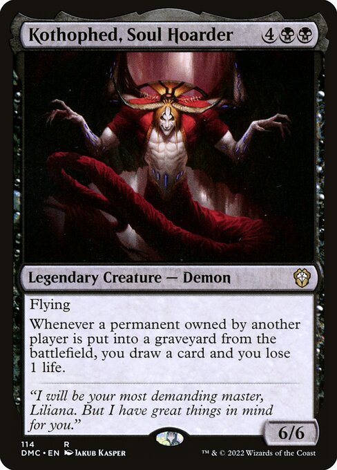 Kothophed, Soul Hoarder - Dominaria United Commander Magic card