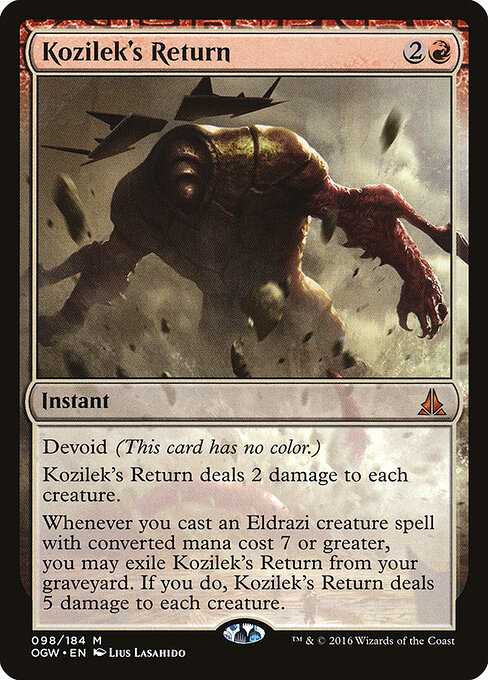 Kozilek's Return - Oath of the Gatewatch Magic card