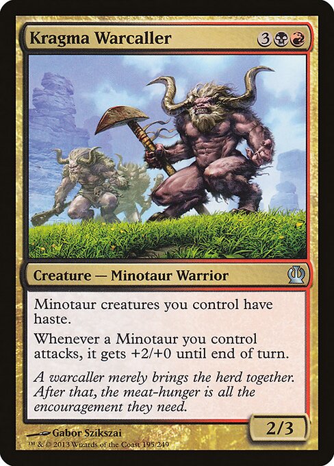 Kragma Warcaller - Theros Magic card