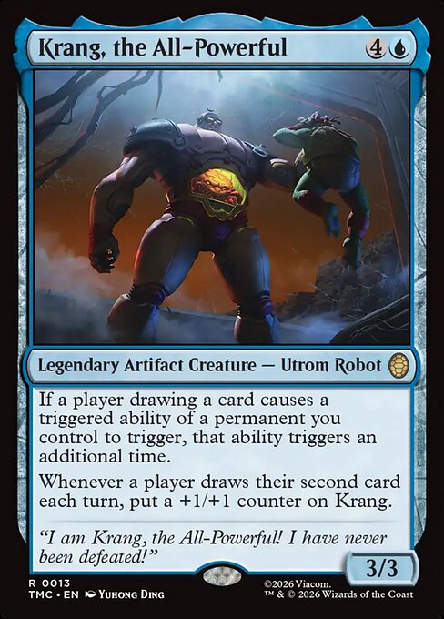 Krang, the All-Powerful - Teenage Mutant Ninja Turtles Eternal Magic card