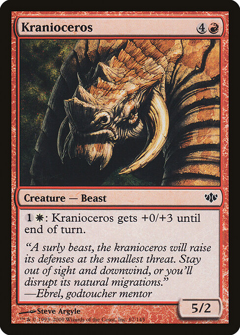 Kranioceros - Conflux Magic card