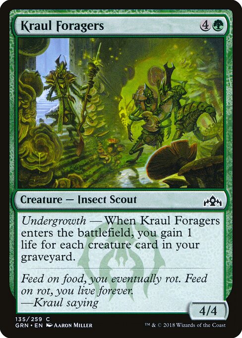 Kraul Foragers - Guilds of Ravnica Magic card