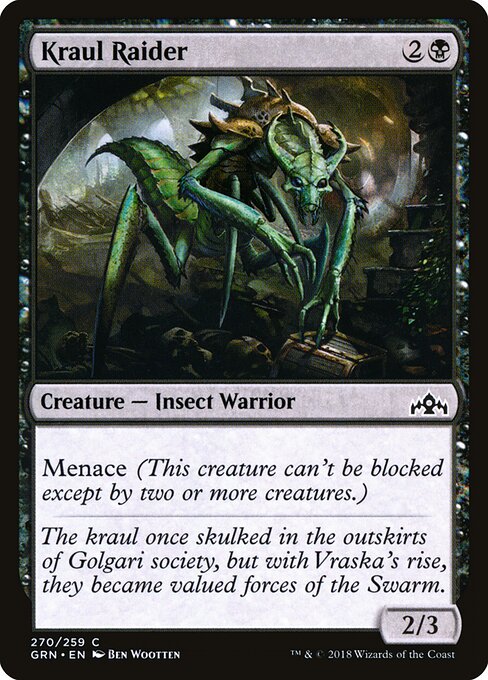 Kraul Raider - Guilds of Ravnica Magic card
