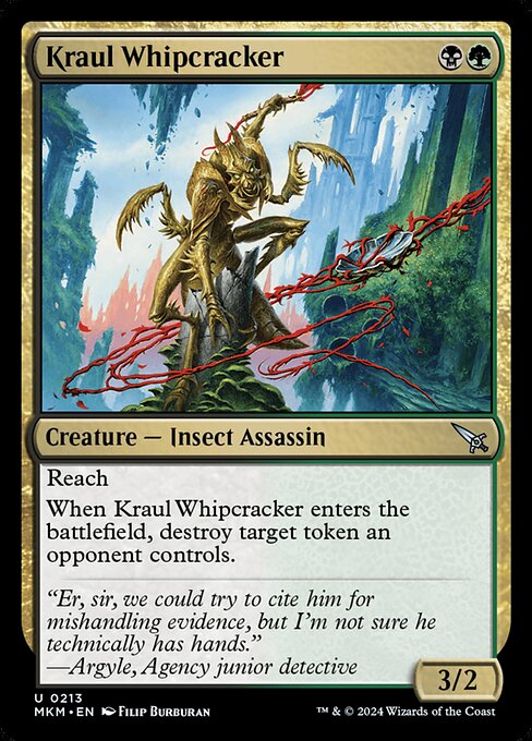 Kraul Whipcracker - Murders at Karlov Manor Magic card