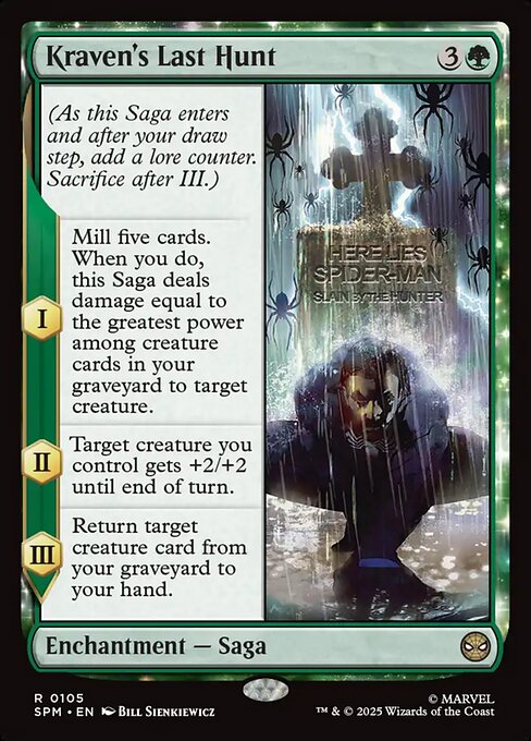 Kraven's Last Hunt - Marvel's Spider-Man Magic card