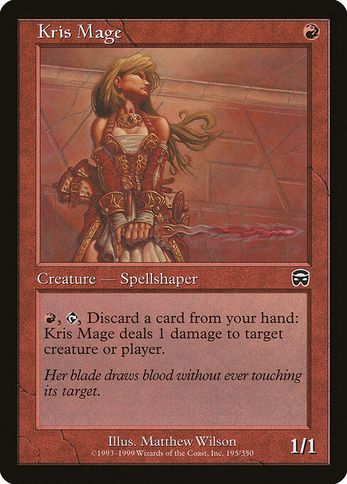 Kris Mage - Mercadian Masques Magic card
