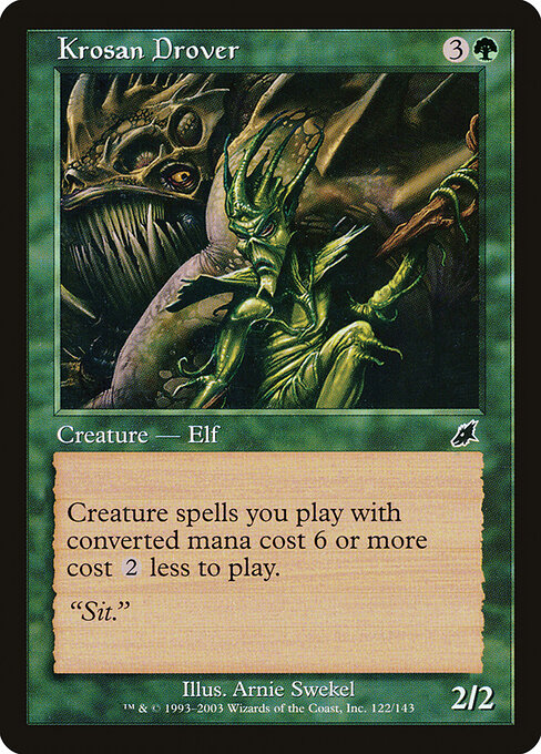 Krosan Drover - Scourge Magic card