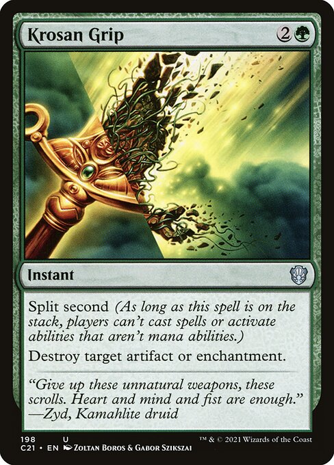 Krosan Grip - Commander 2021 Magic card