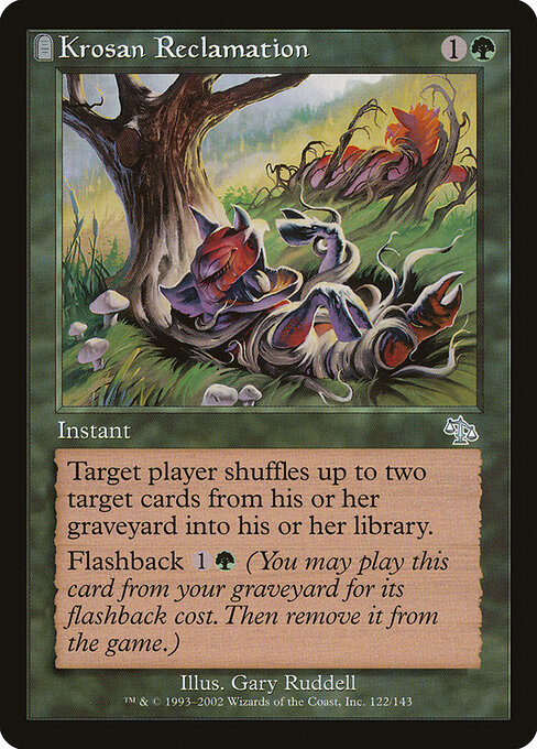 Krosan Reclamation - Judgment Magic card