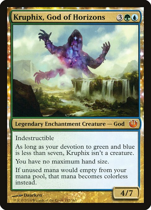 Kruphix, God of Horizons - Journey into Nyx Magic card