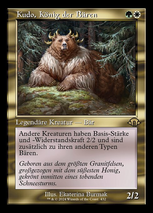 Kudo, King Among Bears