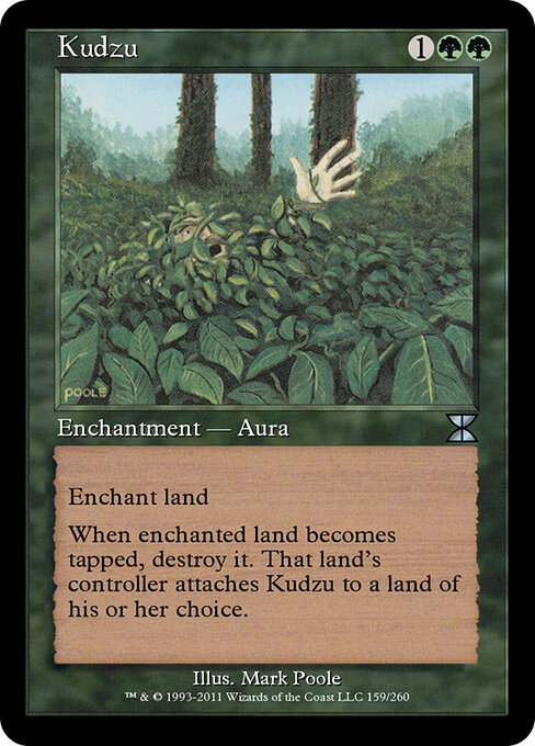 Kudzu - Masters Edition IV Magic card