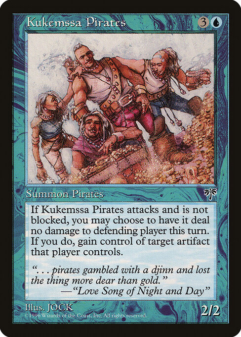 Kukemssa Pirates - Mirage Magic card