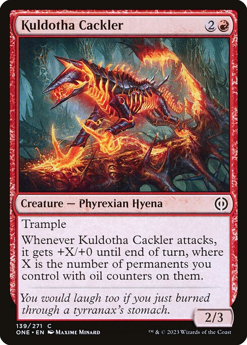 Kuldotha Cackler - Phyrexia: All Will Be One Magic card
