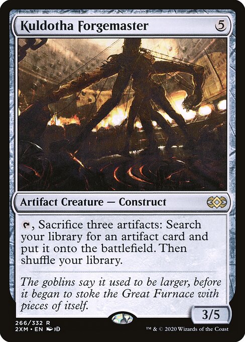 Kuldotha Forgemaster - Double Masters (#266) - Illustrated by jD - Magic: The Gathering Card