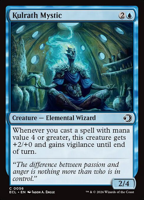 Kulrath Mystic - Lorwyn Eclipsed Magic card