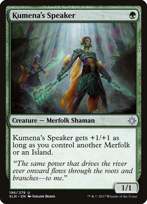 Kumena's Speaker - Ixalan Magic card