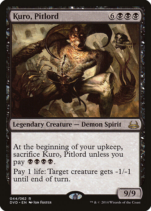 Kuro, Pitlord - Duel Decks Anthology: Divine vs. Demonic Magic card