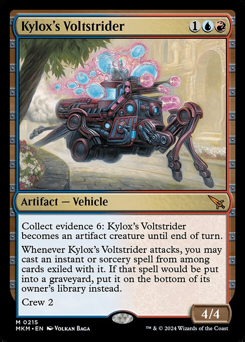 Kylox's Voltstrider - Murders at Karlov Manor Magic card