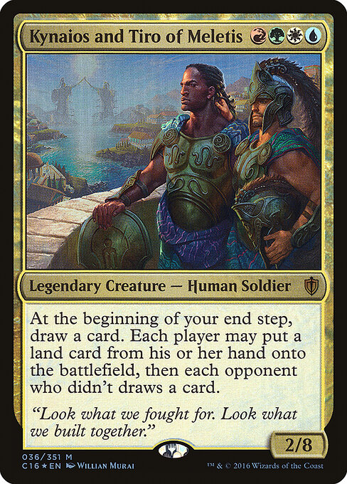 Kynaios and Tiro of Meletis - Commander 2016 Magic card