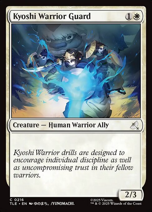 Kyoshi Warrior Guard - Avatar: The Last Airbender Eternal Magic card