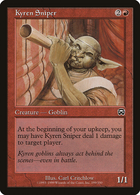 Kyren Sniper - Mercadian Masques Magic card