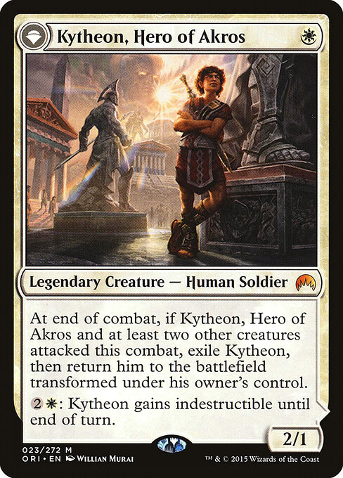 Kytheon, Hero of Akros // Gideon, Battle-Forged - Magic Origins Magic card