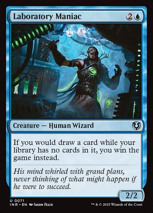 Laboratory Maniac - Innistrad Remastered Magic card