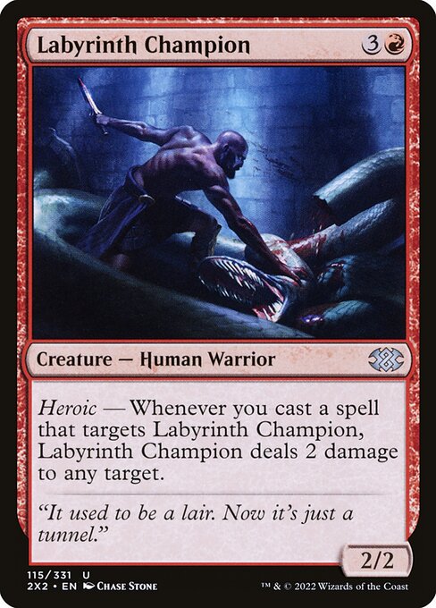 Labyrinth Champion - Double Masters 2022 Magic card
