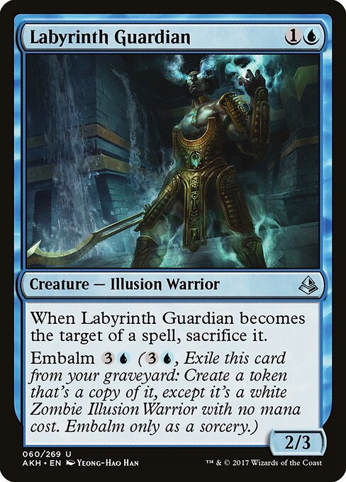 Labyrinth Guardian - Amonkhet Magic card