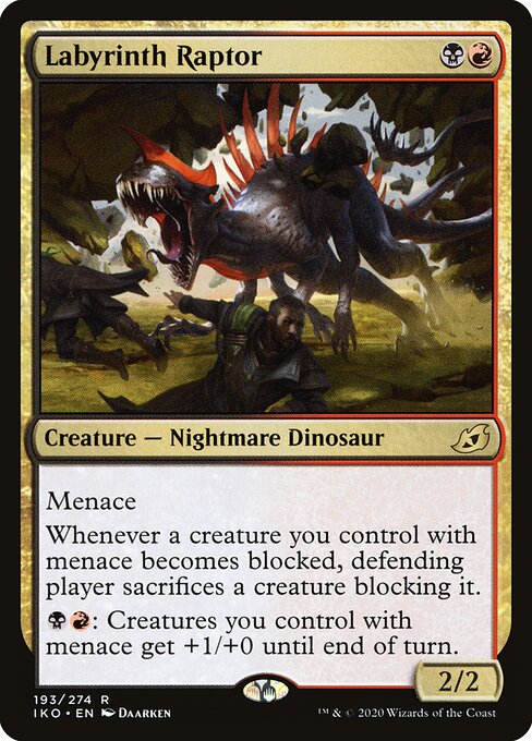 Labyrinth Raptor - Ikoria: Lair of Behemoths Magic card