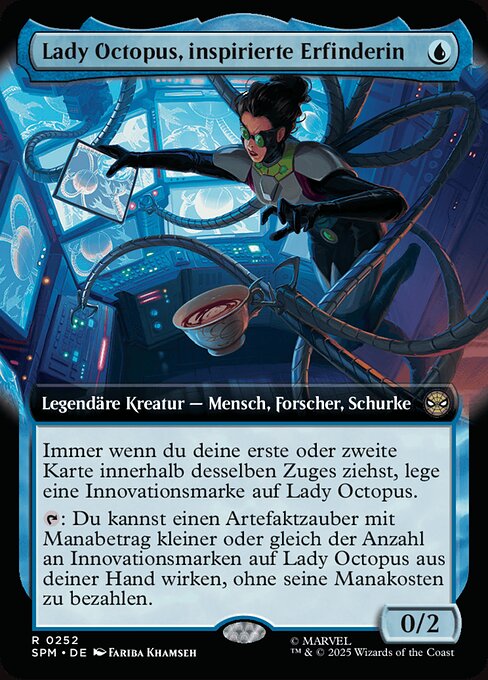 Lady Octopus, Inspired Inventor