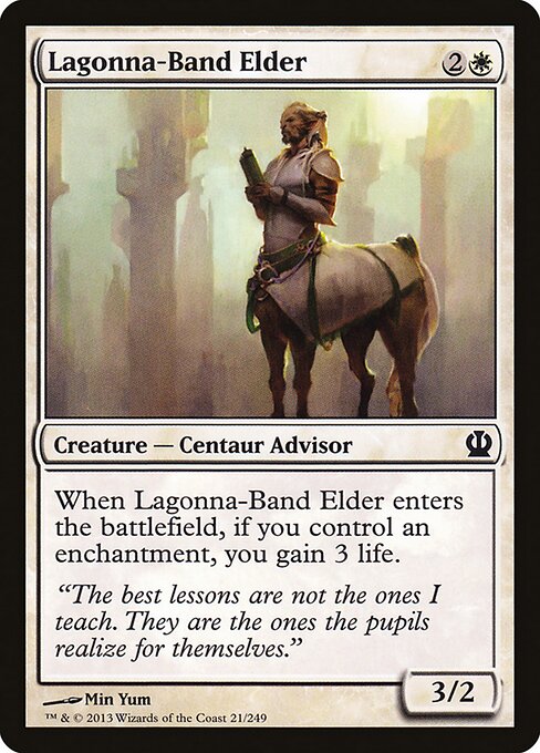Lagonna-Band Elder - Theros Magic card