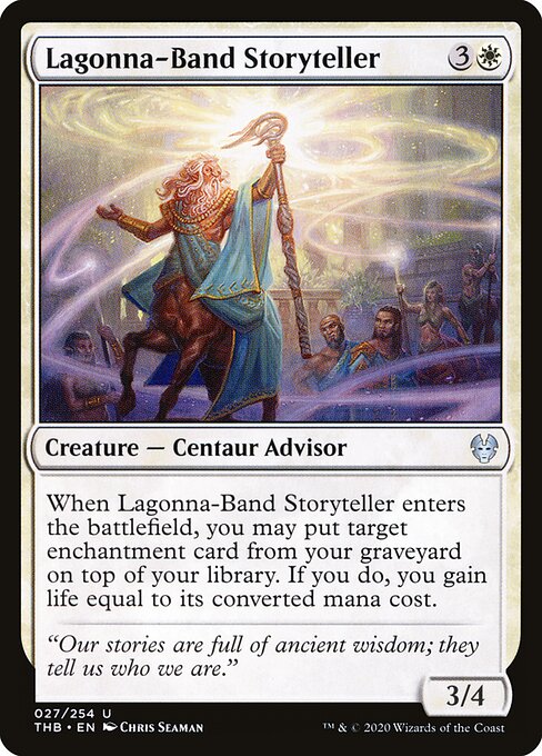 Lagonna-Band Storyteller - Theros Beyond Death Magic card