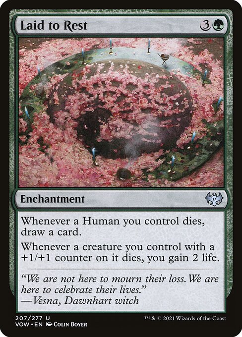 Laid to Rest - Innistrad: Crimson Vow Magic card