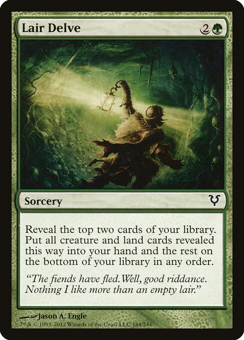 Lair Delve - Avacyn Restored Magic card