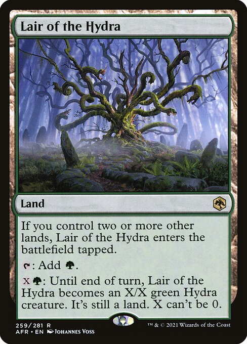 Lair of the Hydra - Adventures in the Forgotten Realms Magic card