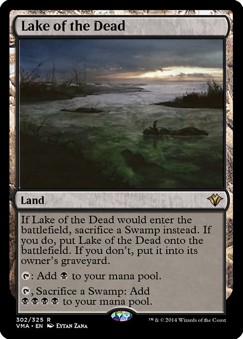 Lake of the Dead - Vintage Masters Magic card