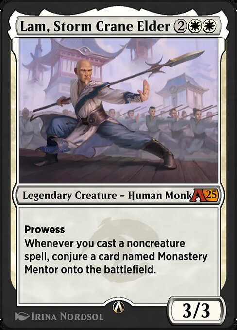 Lam, Storm Crane Elder - Alchemy: Tarkir Magic card