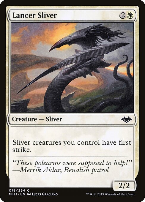 Lancer Sliver - Modern Horizons Magic card