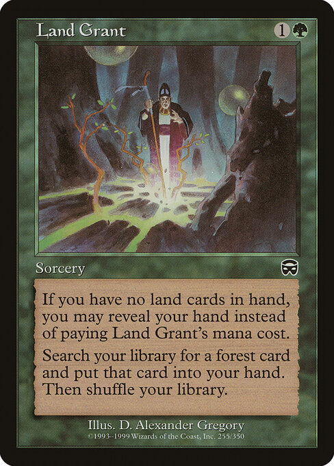 Land Grant - Mercadian Masques Magic card