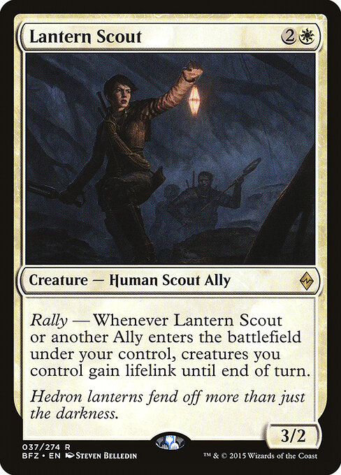 Lantern Scout - Battle for Zendikar Magic card