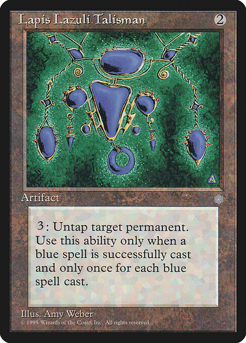 Lapis Lazuli Talisman - Ice Age Magic card